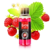 Массажное масло Eros fantasy с ароматом земляники - 50 мл. - Биоритм - купить с доставкой в Ульяновске