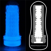 Светящийся в темноте мастурбатор Lumino Play Masturbator Ribbed - Lovetoy - в Ульяновске купить с доставкой