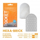 Карманный мастурбатор HEXA-BRICK - Tenga - в Ульяновске купить с доставкой