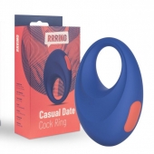 Синее эрекционное кольцо RRRING Casual Date Cock Ring - FeelzToys - в Ульяновске купить с доставкой