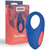 Синее эрекционное кольцо RRRING First Date Cock Ring - FeelzToys - в Ульяновске купить с доставкой