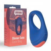 Синее эрекционное кольцо RRRING Dinner Date Cock Ring - FeelzToys - в Ульяновске купить с доставкой