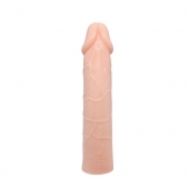 Удлиняющая насадка на пенис Deep Love - 21,5 см. - Baile - в Ульяновске купить с доставкой