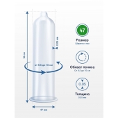 Презервативы MY.SIZE размер 47 - 10 шт. - My.Size - купить с доставкой в Ульяновске