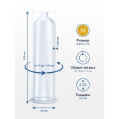 Презервативы MY.SIZE размер 53 - 10 шт. - My.Size - купить с доставкой в Ульяновске