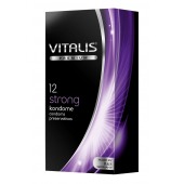 Презервативы с утолщённой стенкой VITALIS PREMIUM strong - 12 шт. - Vitalis - купить с доставкой в Ульяновске