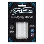Прозрачный мастурбатор HELPING HEAD - Doc Johnson - в Ульяновске купить с доставкой