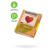 Экологически чистые презервативы Masculan Organic - 3 шт. - Masculan - купить с доставкой в Ульяновске
