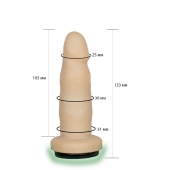Телесная насадка Harness - 13,3 см. - LOVETOY (А-Полимер) - купить с доставкой в Ульяновске