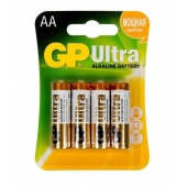 Батарейки алкалиновые GP Ultra Alkaline AA/LR6 - 4 шт. - Элементы питания - купить с доставкой в Ульяновске
