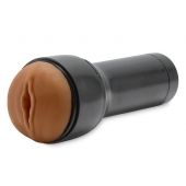 Коричневый мастурбатор-вагина Feel Stroker - Kiiroo - в Ульяновске купить с доставкой