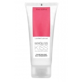 Смазка на водной основе Mixgliss Kiss с ароматом земляники - 70 мл. - Mixgliss - купить с доставкой в Ульяновске