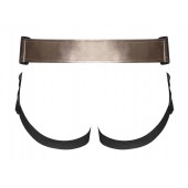 Бронзовый пояс для насадок Curious Harness - Strap-on-me - купить с доставкой в Ульяновске