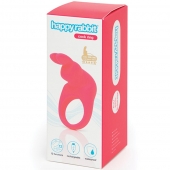 Розовое эрекционное виброкольцо Happy Rabbit Rechargeable Rabbit Cock Ring - Happy Rabbit - в Ульяновске купить с доставкой