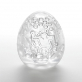 Мастурбатор-яйцо Keith Haring EGG DANCE - Tenga - в Ульяновске купить с доставкой
