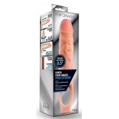 Телесная насадка на пенис 9 Inch Cock Sheath Extender - 22,2 см. - Blush Novelties - в Ульяновске купить с доставкой