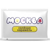 Универсальная смазка с ароматом солёной карамели  Москва Вкусная  - 10 мл. - Москва - купить с доставкой в Ульяновске