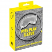 Прозрачная насадка на пенис Piss Play Sleeve для игр с мочеиспусканием - Orion - купить с доставкой в Ульяновске
