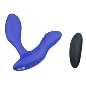Синий анальный вибратор We-Vibe Vector+ - We-vibe - в Ульяновске купить с доставкой