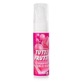 Интимный гель на водной основе Tutti-Frutti Bubble Gum - 30 гр. - Биоритм - купить с доставкой в Ульяновске