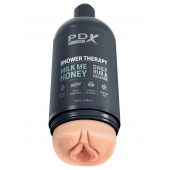 Телесный мастурбатор-вагина Shower Therapy Milk Me Honey - Pipedream - в Ульяновске купить с доставкой