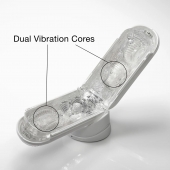 Белый мастурбатор Tenga Flip Zero Gravity с вибрацией - Tenga - в Ульяновске купить с доставкой