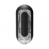 Черный мастурбатор Tenga Flip Zero Gravity с вибрацией - Tenga - в Ульяновске купить с доставкой