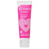 Возбуждающий гель на водно-силиконовой основе Cosmo Vibro с ароматом земляники - 50 гр. - Биоритм - купить с доставкой в Ульяновске