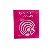 Стимулирующий интимный крем для женщин Cosmo G-spot - 2 гр. - Биоритм - купить с доставкой в Ульяновске