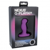 Фиолетовая вибровтулка Nexus G-Play+ M - Nexus Range - в Ульяновске купить с доставкой