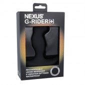 Черный вибромассажер простаты Nexus G-Rider+ - 12,6 см. - Nexus Range - в Ульяновске купить с доставкой