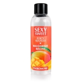 Массажное масло Sexy Sweet Juicy Mango с феромонами и ароматом манго - 75 мл. - Биоритм - купить с доставкой в Ульяновске