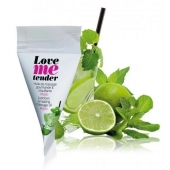 Съедобное согревающее массажное масло Love Me Tender Mojito с ароматом мохито - 10 мл. - Love to Love - купить с доставкой в Ульяновске