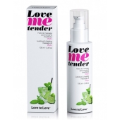 Съедобное согревающее массажное масло Love Me Tender Mojito с ароматом мохито - 100 мл. - Love to Love - купить с доставкой в Ульяновске
