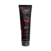 Интимный гель на водной основе Lube Tube Strawberry с клубничным вкусом - 100 мл. - ORGIE - купить с доставкой в Ульяновске