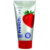 Съедобный лубрикант Frenchkiss с ароматом клубники - 75 мл. - Joy Division - купить с доставкой в Ульяновске