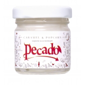 Массажная свеча Caramel   Popcorn - 35 мл. - Pecado - купить с доставкой в Ульяновске