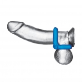 Комплект из 2 эрекционных колец-восьмерок 2-Pack Duo Cock And Ball Stamina Enhancement Ring - BlueLine - в Ульяновске купить с доставкой