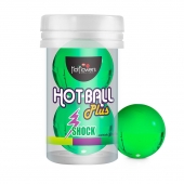Лубрикант на силиконовой основе Hot Ball Plus с покалывающим эффектом (2 шарика по 3 гр.) - HotFlowers - купить с доставкой в Ульяновске