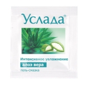 Гель-смазка «Услада с алоэ» - 3 гр. - Биоритм - купить с доставкой в Ульяновске