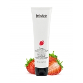 Лубрикант на водной основе Nuei Inlube с алоэ вера и ароматом клубники - 100 мл. - Nuei cosmetics - купить с доставкой в Ульяновске