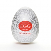 Мастурбатор-яйцо Keith Haring EGG PARTY - Tenga - в Ульяновске купить с доставкой