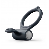 Черное эрекционное кольцо Power Clit - Dorcel - в Ульяновске купить с доставкой