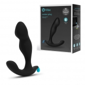 Черный утяжеленный анальный стимулятор Rocker Plug - 12 см. - b-Vibe - в Ульяновске купить с доставкой