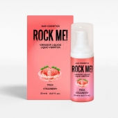 Жидкий вибратор Nuei Rock Me! с ароматом клубники - 20 мл. - Nuei cosmetics - купить с доставкой в Ульяновске
