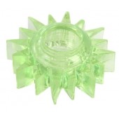 Зеленое эрекционное кольцо-солнце - Toyfa Basic - в Ульяновске купить с доставкой