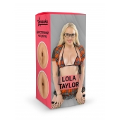 Двусторонний мастурбатор Lola Taylor - 22 см. - ФлешНаш - в Ульяновске купить с доставкой