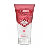 Интимный гель-смазка на водной основе Lubrimax Magic Strawberry - 75 мл. - ИнтелБИО - купить с доставкой в Ульяновске