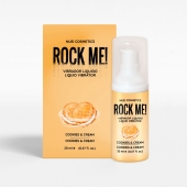 Жидкий вибратор Nuei Rock Me! с ароматом печенья и сливок - 20 мл. - Nuei cosmetics - купить с доставкой в Ульяновске