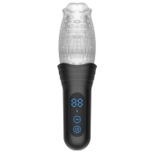 Автоматический мастурбатор Oral Sex Masturbator с функциями ротации, вибрации и фрикций - Secwell - в Ульяновске купить с доставкой